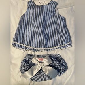 Ruffle Butts Tunic and coordinating bloomer
